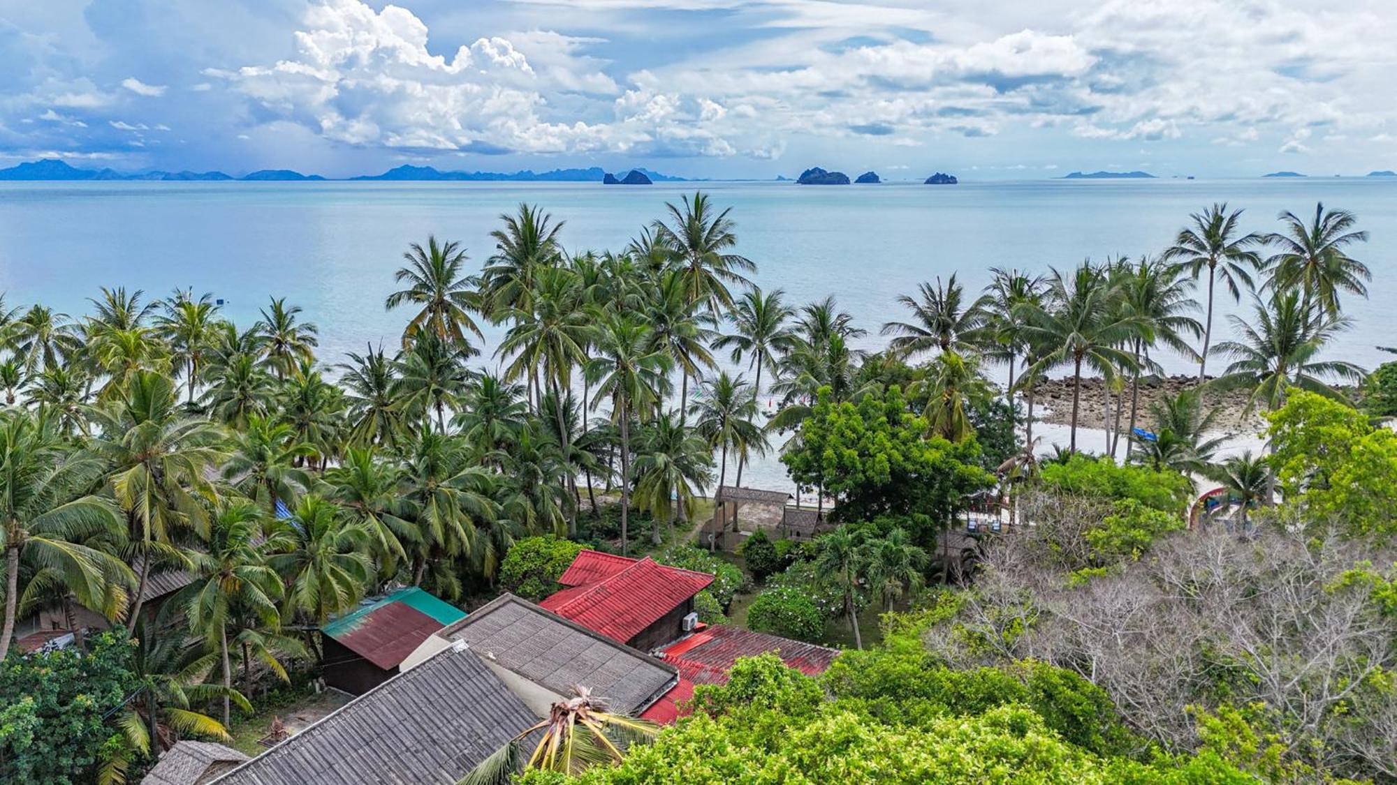 The Wooden Beach House 3Br - Sunset Beach Garden Taling Ngam Beach Eksteriør bilde
