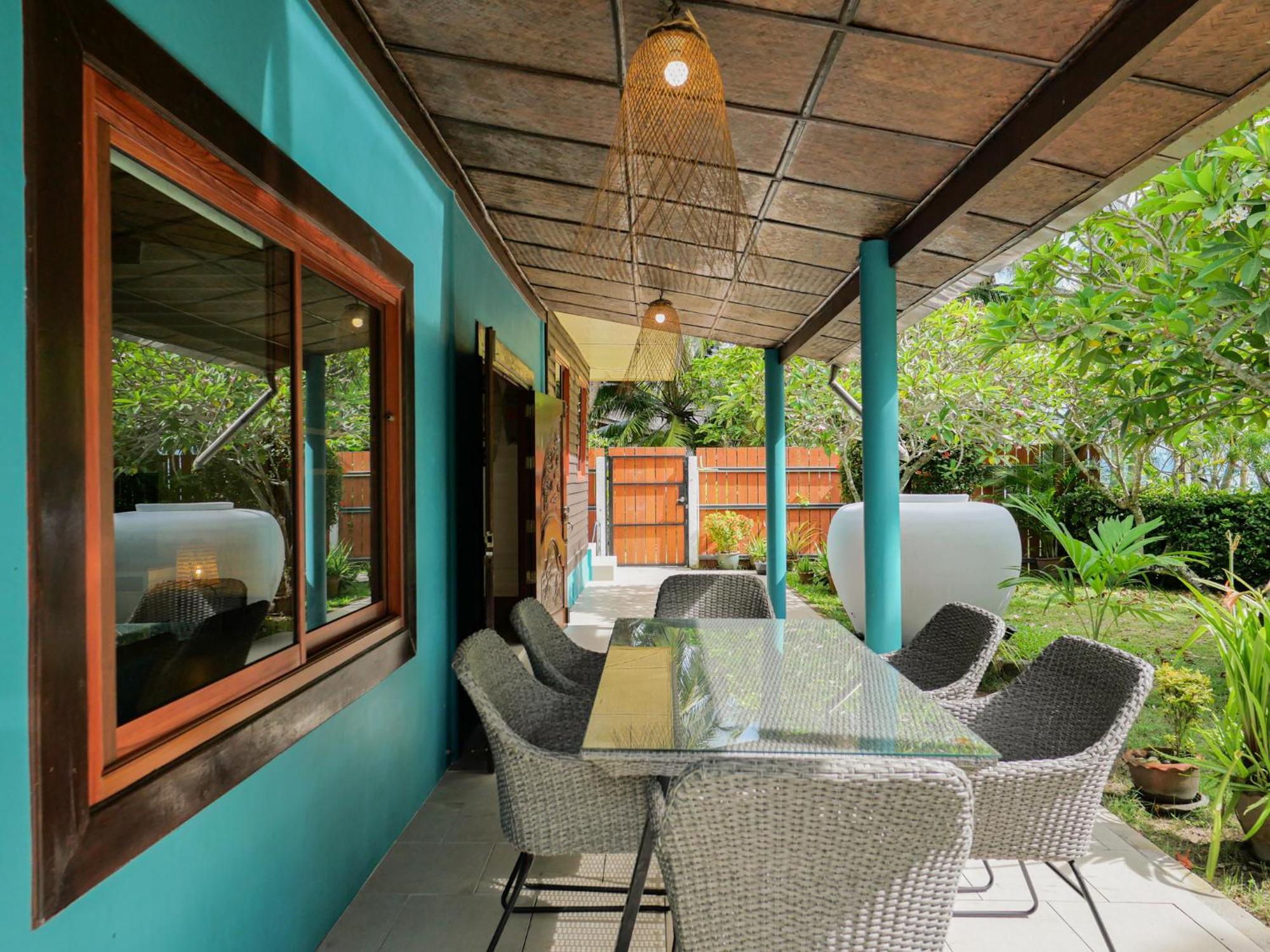 The Wooden Beach House 3Br - Sunset Beach Garden Taling Ngam Beach Eksteriør bilde